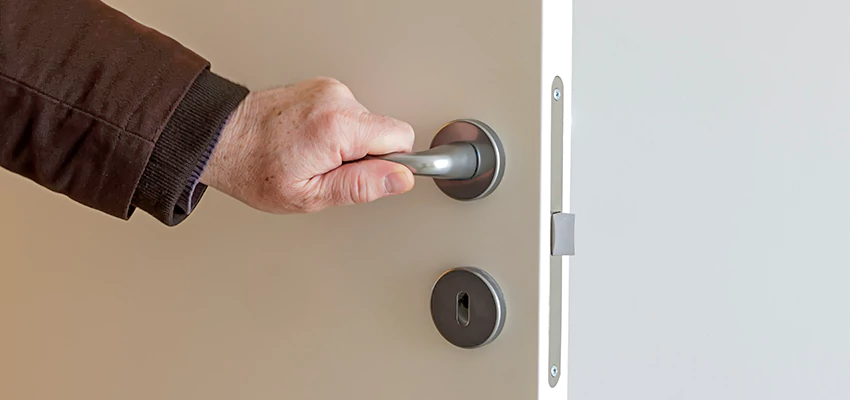 Restroom Locks Privacy Bolt Installation in Mayflower Village, California