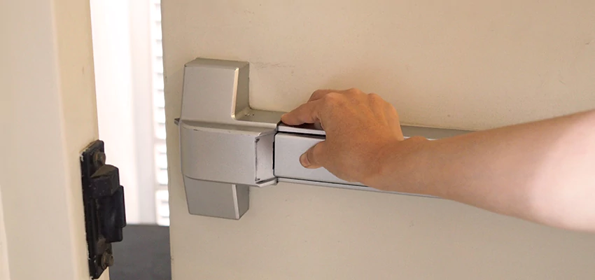 Roller Gate Panic Bar Installation in Mayflower Village, California